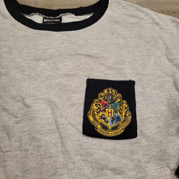 Harry Potter Off Shoulder Long Sleeve Tee Shirt Hogwarts Wizardry Womens Large - Picture 2 of 9